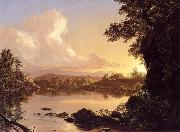 Frederic Edwin Church Scene on the Catskill Creek oil painting on canvas